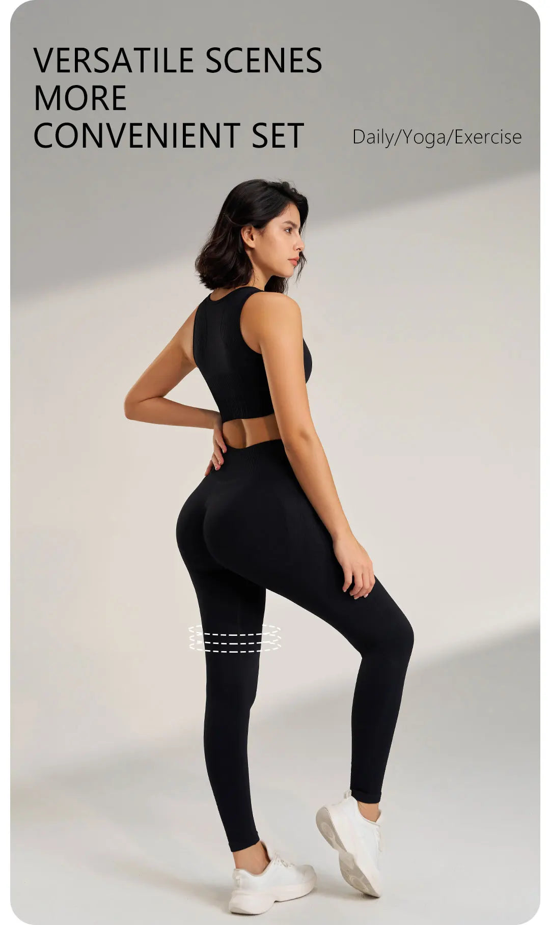 High Waisted Leggings and Top