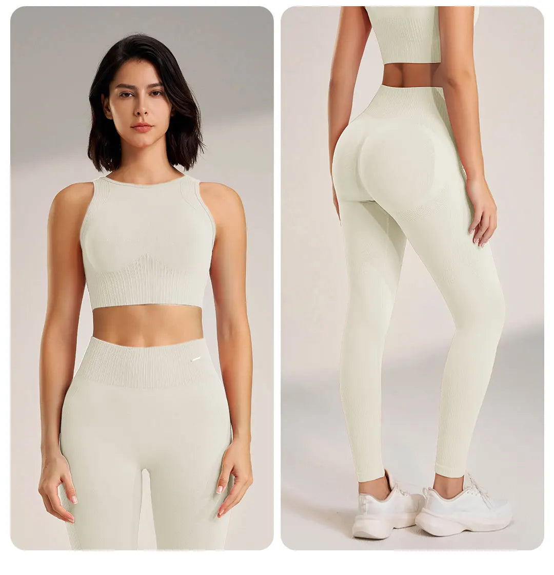 High Waisted Leggings and Top