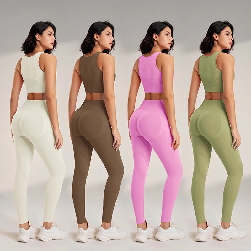 High Waisted Leggings and Top