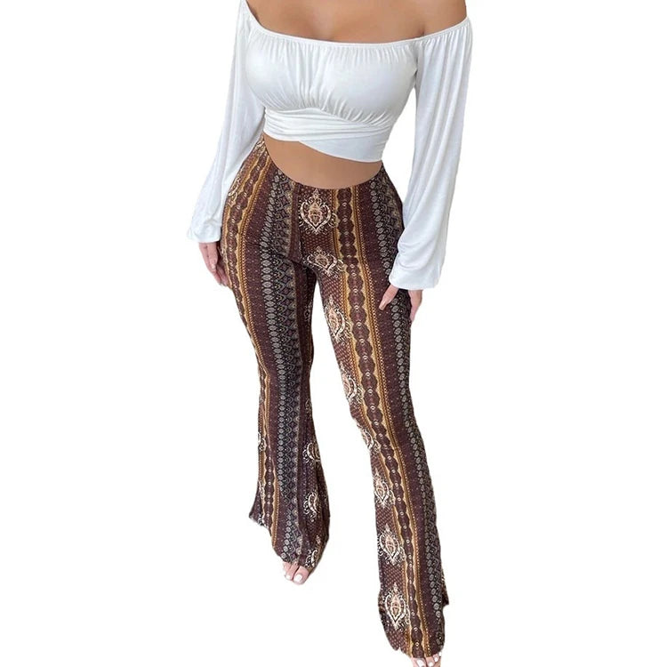 tight flared pants