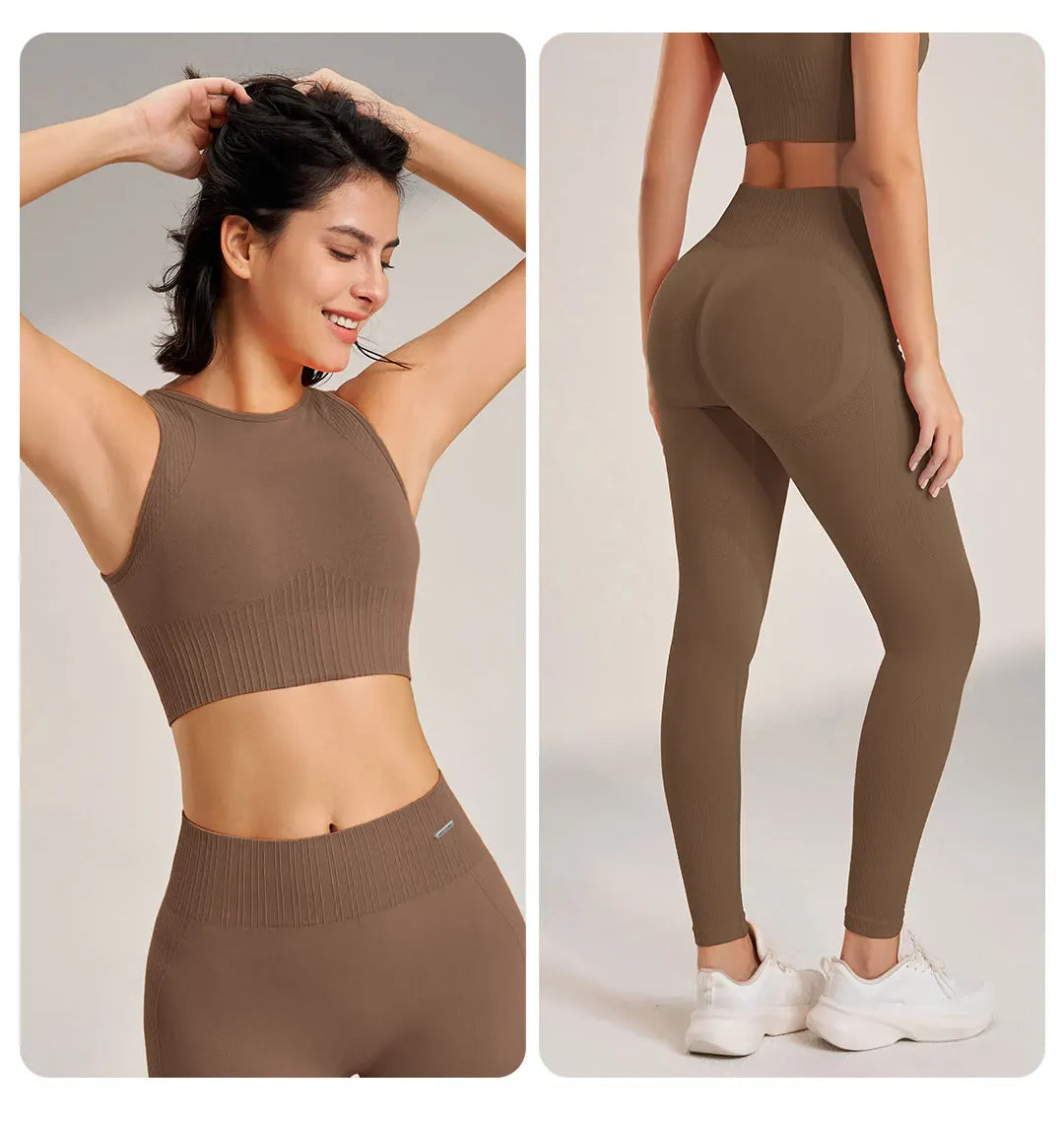 High Waisted Leggings and Top