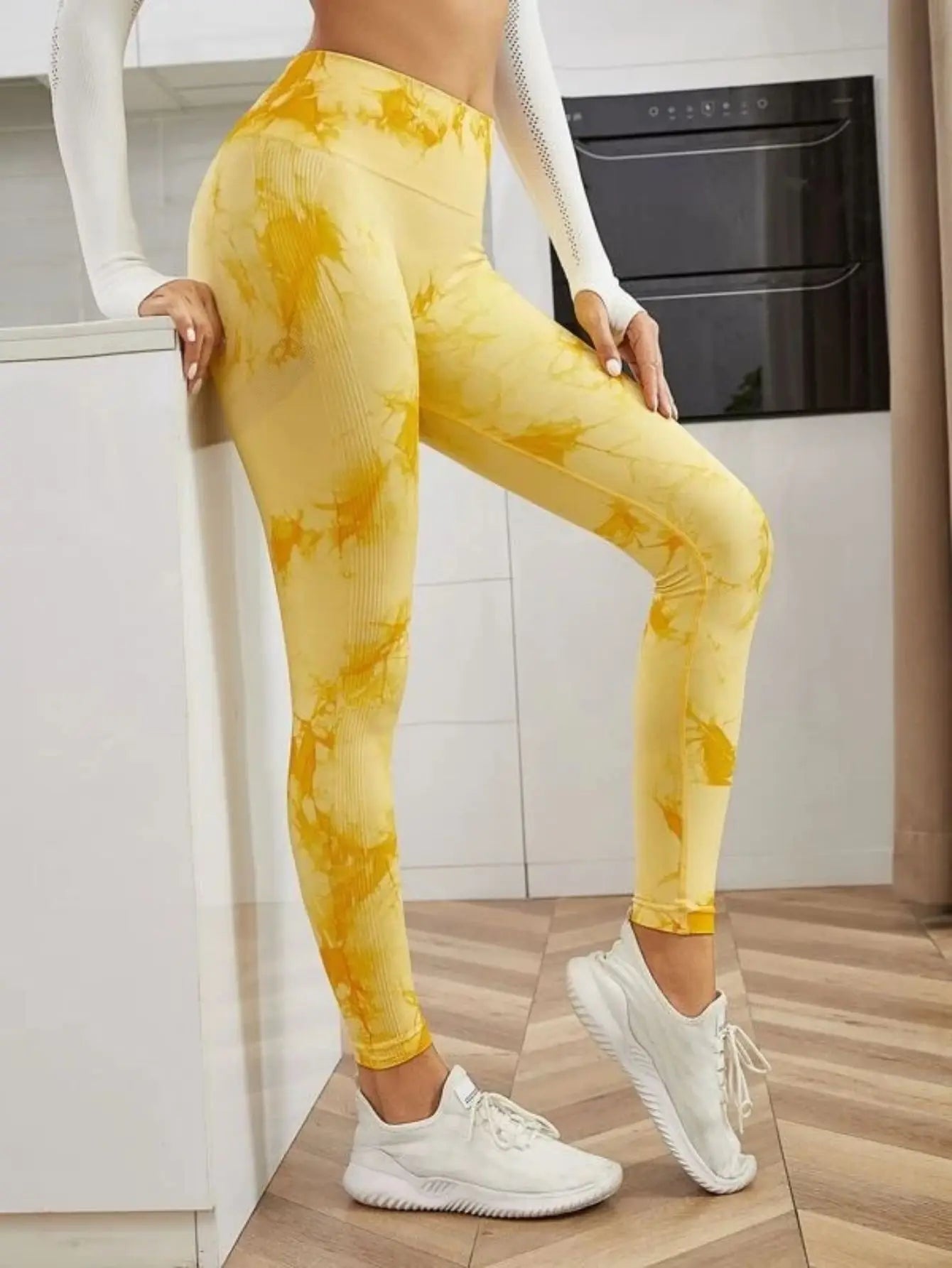 Sarah High Waist Leggings Tie Dye