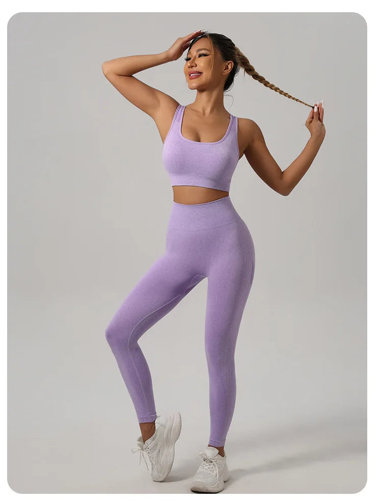 Kira 2pcs Sport Sets Hollow Back