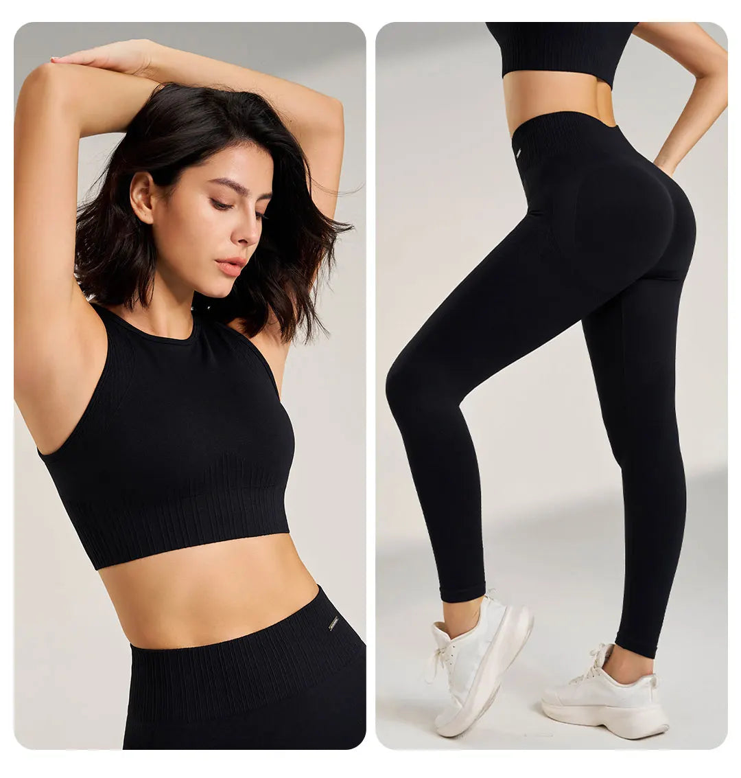 High Waisted Leggings and Top