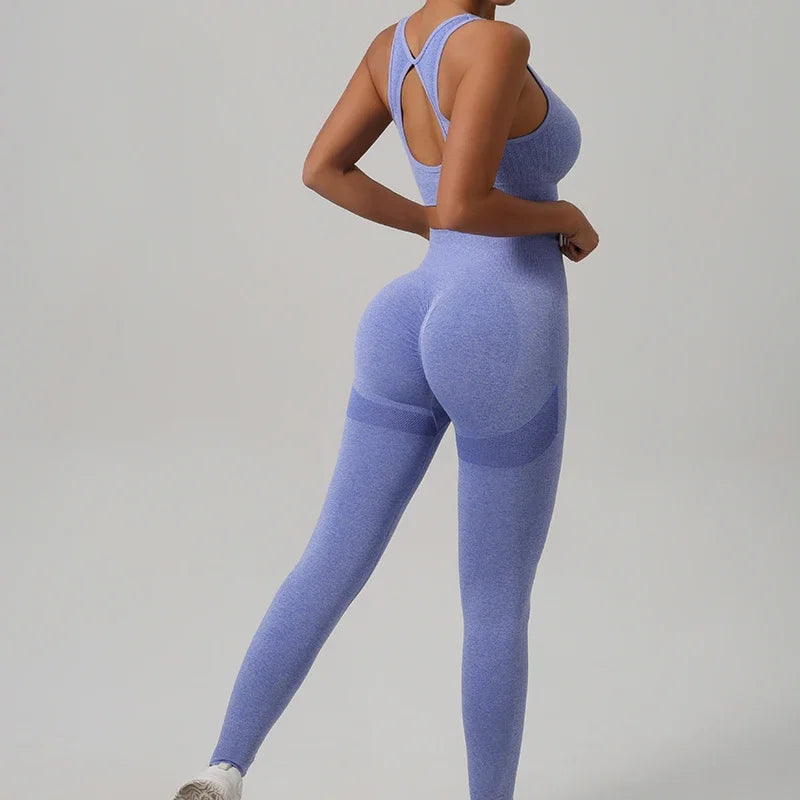 Kira 2pcs Sport Sets Hollow Back