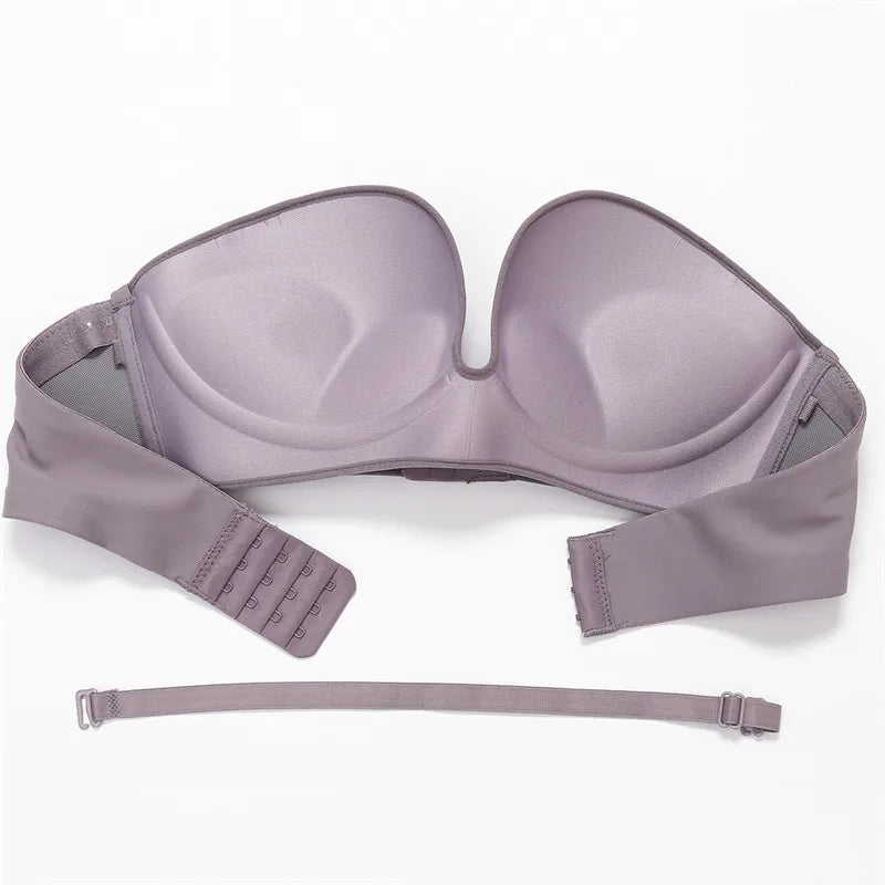 Push Up Strapless Bra Sexy & Invisible Lingerie
