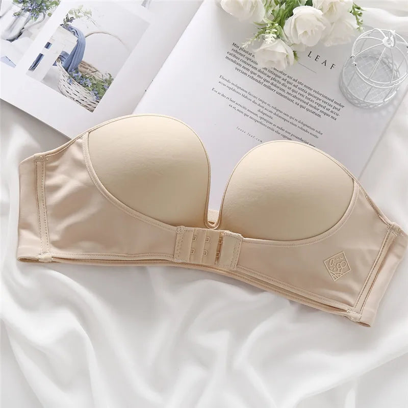 Push Up Strapless Bra Sexy & Invisible Lingerie