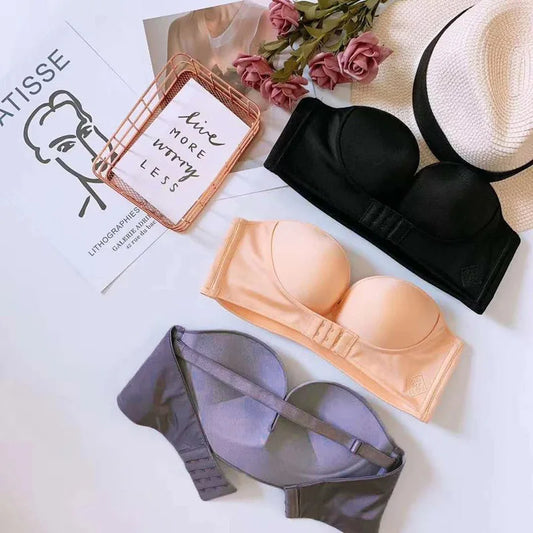 Push Up Strapless Bra Sexy & Invisible Lingerie
