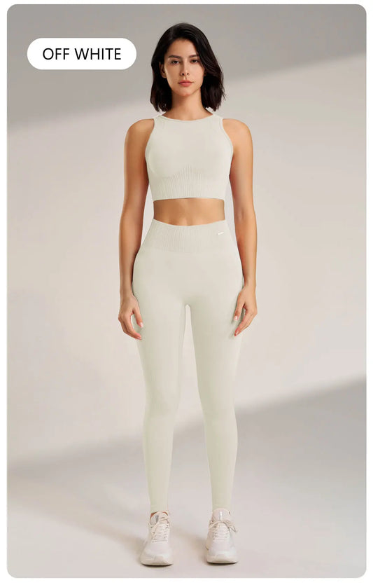 High Waisted Leggings and Top