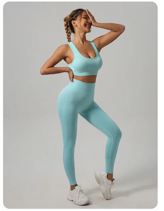 Kira 2pcs Sport Sets Hollow Back