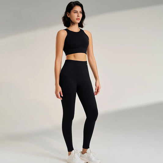 High Waisted Leggings and Top