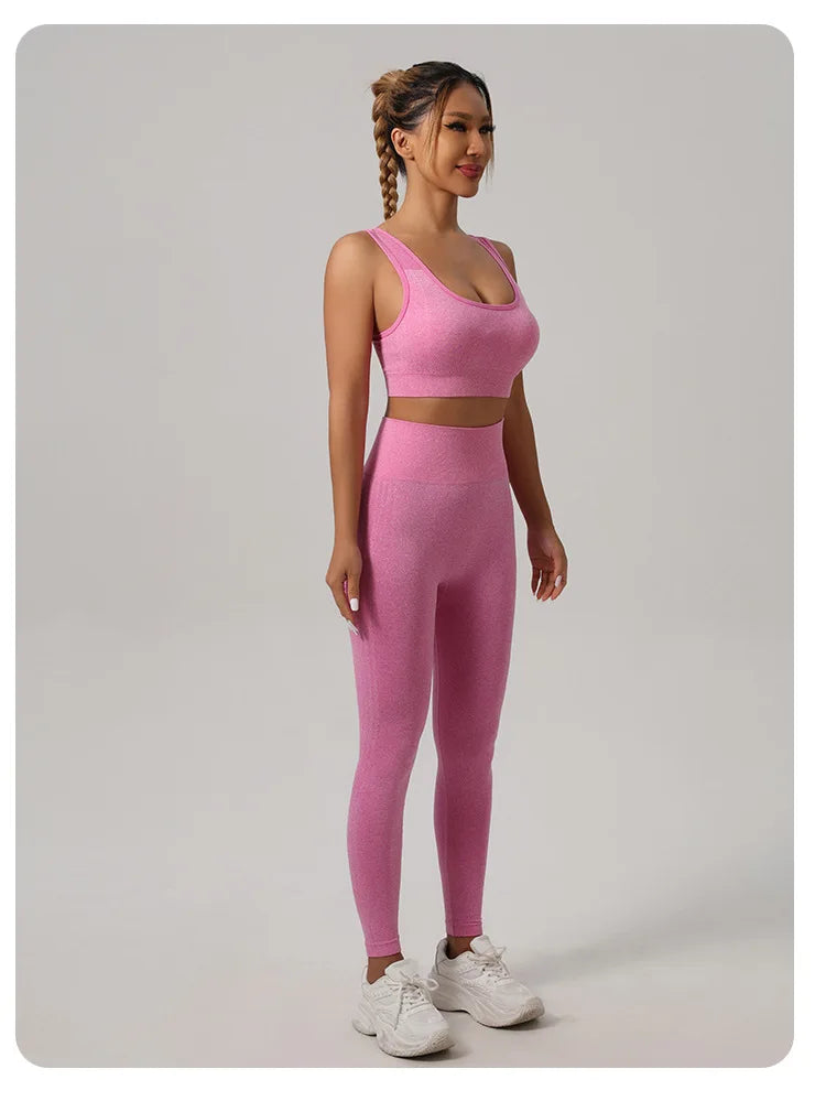 Kira 2pcs Sport Sets Hollow Back