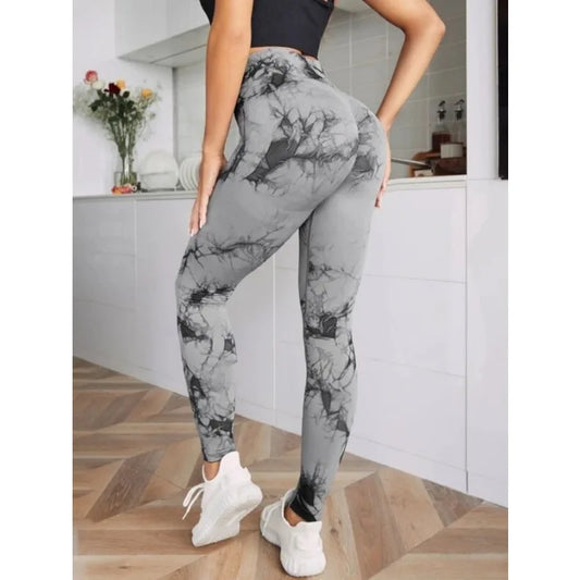 Sarah High Waist Leggings  Tie Dye