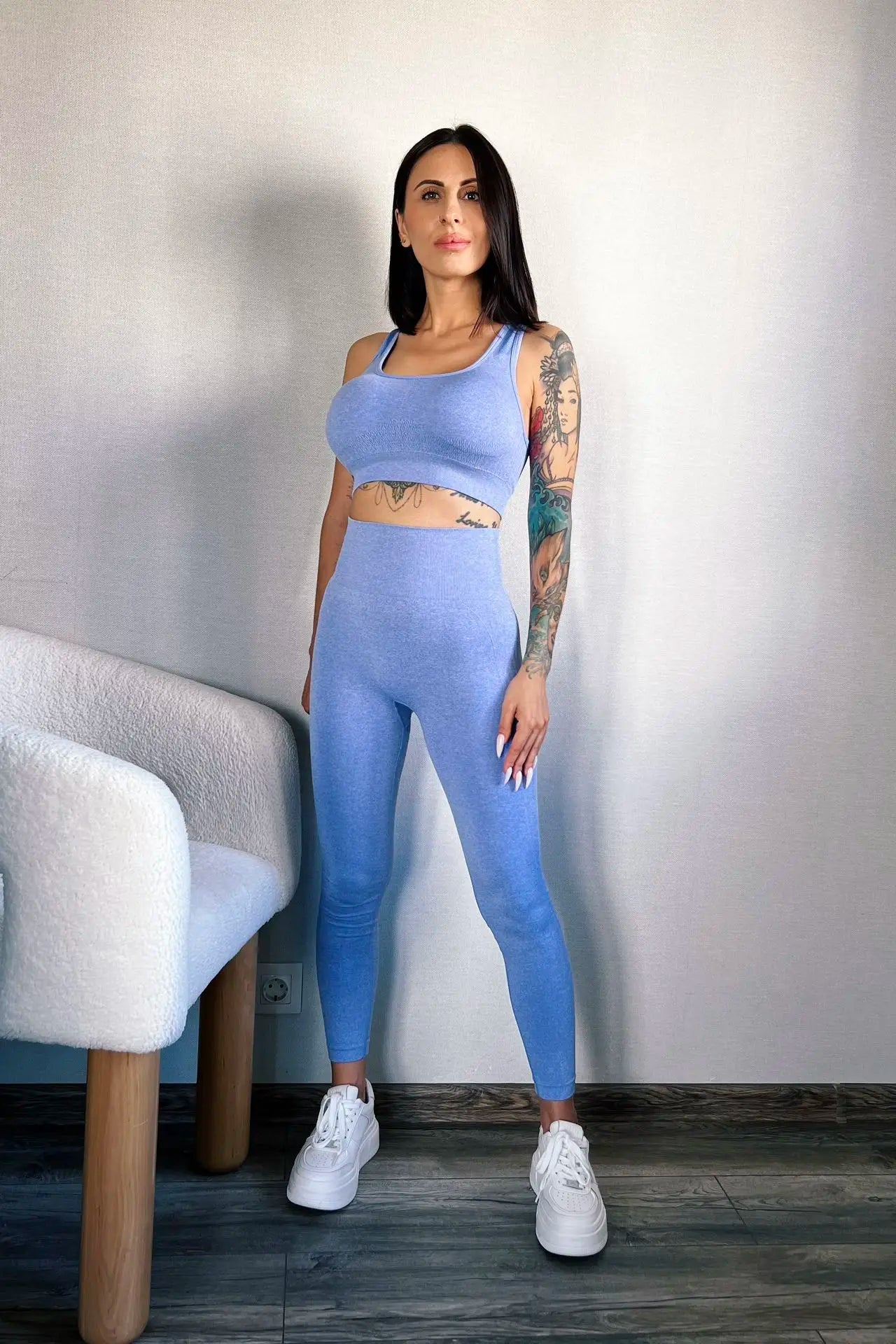 Kira 2pcs Sport Sets Hollow Back